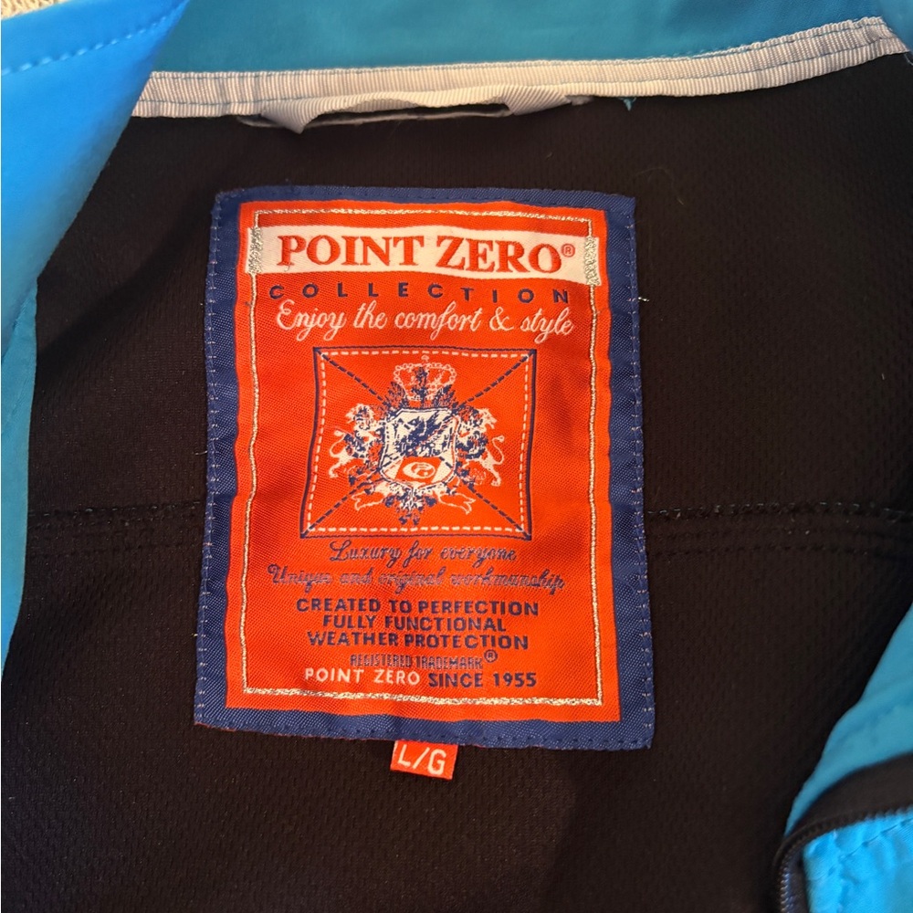 Point Zero Vibrant Blue Performance Jacket - Picture 13 of 13